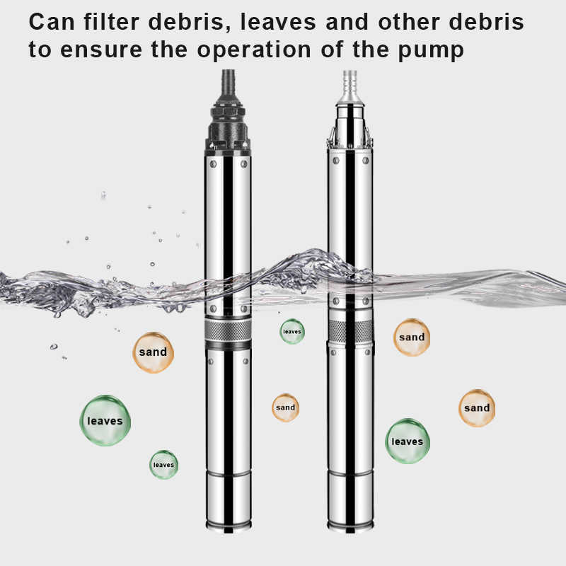 Bomba de água de poço profundo submersível série QJD/SD para irrigação