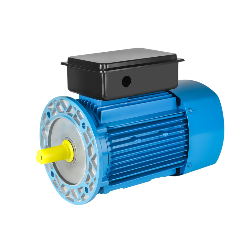 Motor capacitores de válvula dupla monofásica de concha quadrada com flange